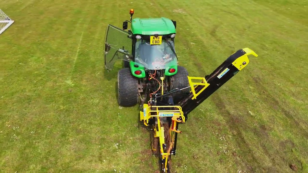 AFT 45 Trencher at Colchester United