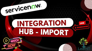 Batch 1 | Day 11 | ServiceNow Scripting | Data Load | Scheduled Jobs | Integration Hub Import