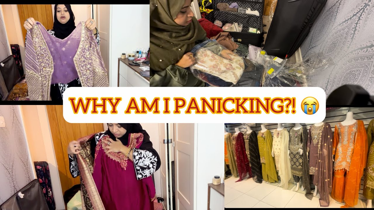 Panic, Packing & Pure Excitement 😰😩| Bangladesh shopping 🛍️ | Endless shopping (way over budget 🙈)