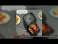 10L Multi functional Home Smart Air Fryer with Large Capacity Touch Screen Non stick Inner Perspecti