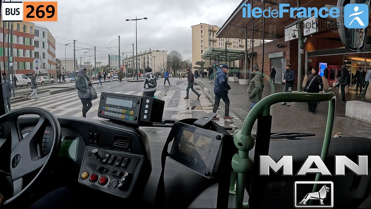Bus POV | Gare de Sarcelles / Hôtel de Ville