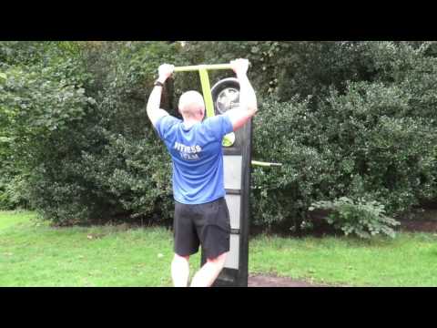 Outdoor Gyms: How to use the Pull-up Bar Station | Calderdale Council