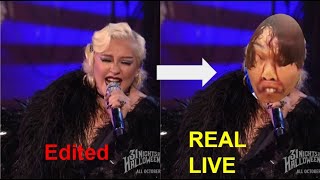 [EXPOSED] Christina Aguilera - Real Live Unedited Vocal - Haunted Heart - Eb5