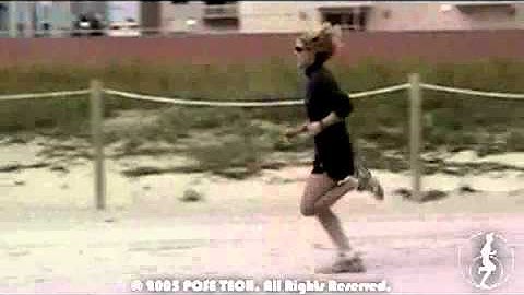 Running Clips - Errors in Running Technique - Excessive Bouncing Motion