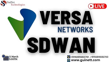 Versa-SDWAN -Live-Session