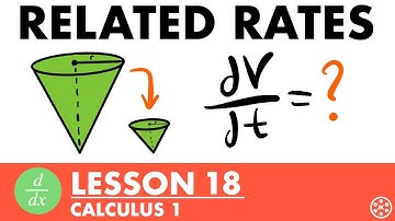 Related Rates Problems | Calculus Lesson 18 - JK Math