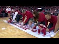 Wisconsin Basketball Halftime Baby Race