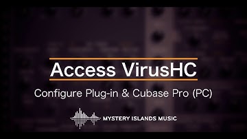 Access VirusHC in Steinberg Cubase Pro 9.5 (PC)