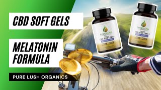 PURE LUSH ORGANICS CBD SOFT GELS, MELATONIN FORMULA screenshot 2