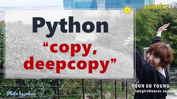 [PYTHON-142] copy, deepcopy 개념