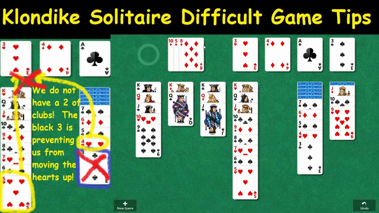 Klondike Solitaire, Games