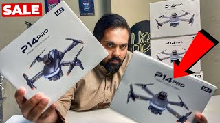 Drone Camera P14 Max Pro Drone | Best Cheapest Drone in 2024 | 1080p Gimbal Camera For Vloggers