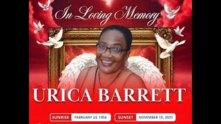 Thanksgiving service for the late URICA 'COMFY' BARRETT @ Christian Fellowship Church Lucea