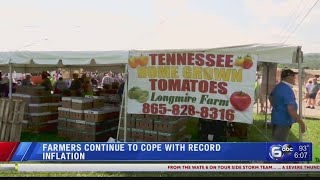 Farmers continue to cope with record inflation
