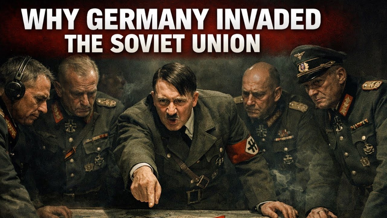 Почему Германия вторглась в Советский Союз? Объяснение операции «Барбаросса».