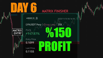 150% Profit in One Trade! Matrix Strategy Step-by-Step