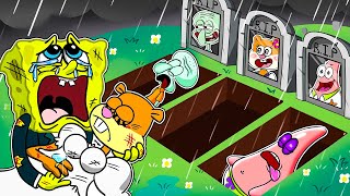 WHY??? Sandy, Patrick, Squidward - Why did you leave me??? Sad story Spongebob Cartoon MQ