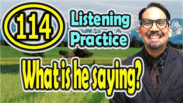 What is he saying?(114) (Listening Practice) [ ForB English Lesson ]