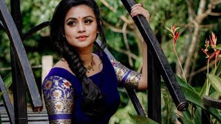 Star Magic Actress In Blue Dress