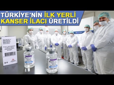 Türkiye'nin İlk Yerli Kanser İlacı Üretildi