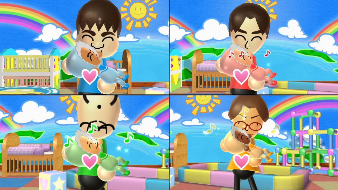 Wii Party minigame Cry Babies 60fps YouTube