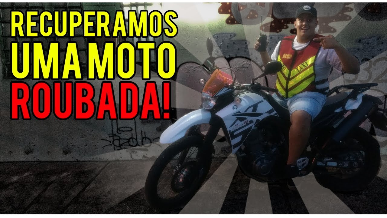 RECUPEREI UMA MOTO FURTADA EM PEGADINHA 🚨🙏
