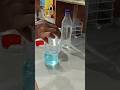 reaction of CUSO4and NaCl #science #chemistry#shorts  #shortsvideo