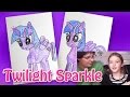Как рисовать Пони Twilight Sparkle из мультика My Little Pony | Урок рисования Как рисовать Пони