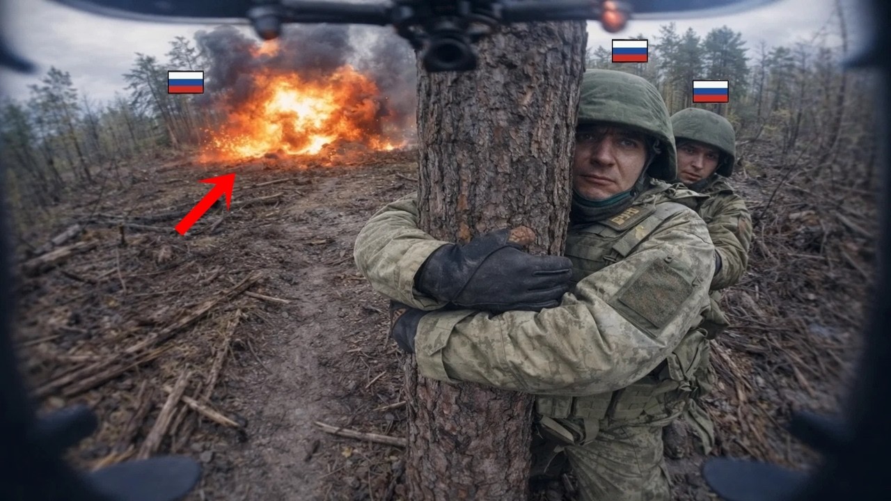 Ukrainian Drones STRIKE For Hours—Then Accurate Drops Target Defensive Trenches