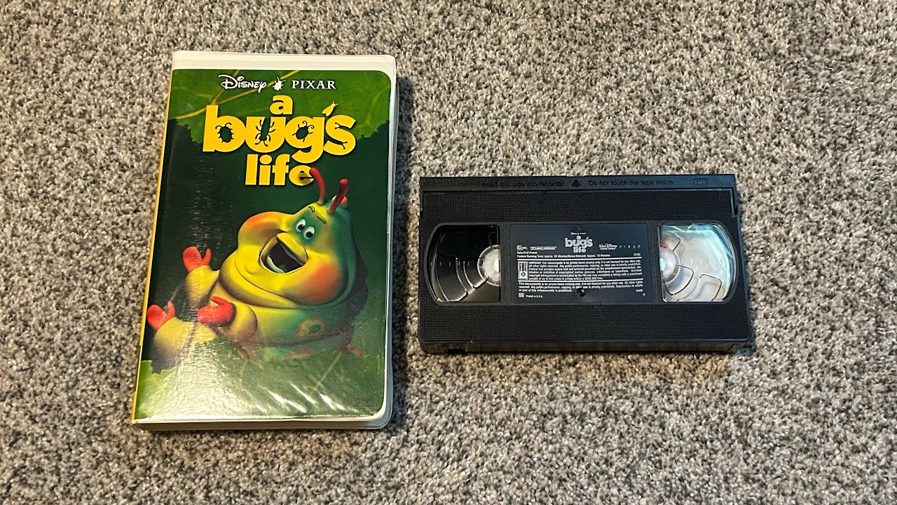 A Bug’s Life 1999 VHS (Heimlich Cover) Overview: 2025 Edition - YouTube
