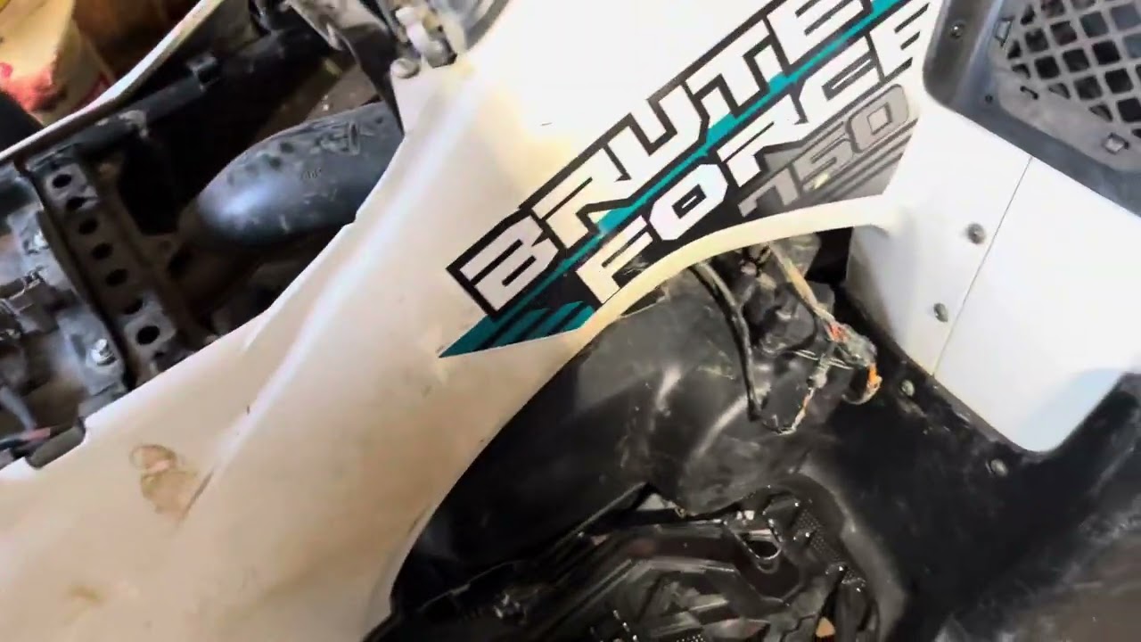 Brute force 750 belt light reset