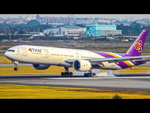 ✈️🇹🇭2 HOUR of THE BEST CLOSE UP TAKEOFFS & LANDINGS | BANGKOK Airport Plane Spotting [BKK/VTBS]