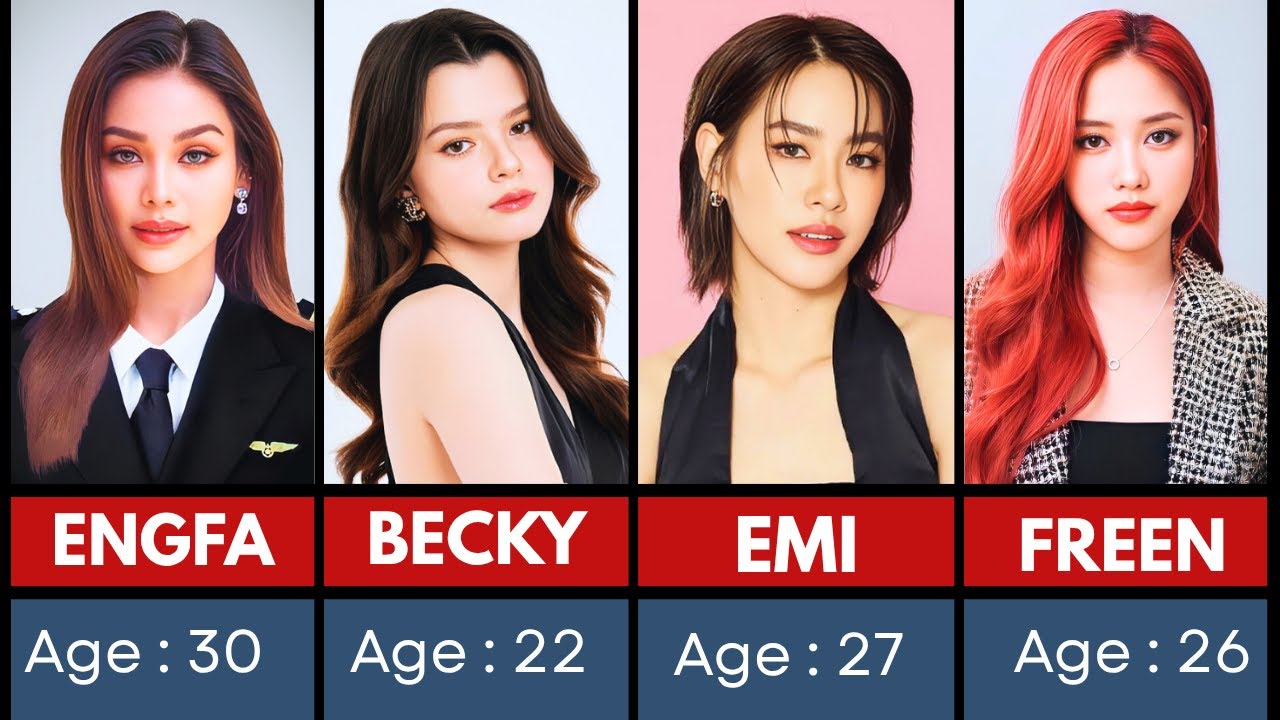 TOP GL ACTRESS NAME AND AGE || FREEN SAROCHA | ENGFA WARAHA | BECKY ARMSTRONG