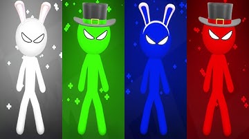 Stickman Party All Random Funny MINIGAMES 1 2 3 4 Player Games 2022 Gameplay Adroid and iOS