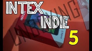 Unboxing Intex Indie 5