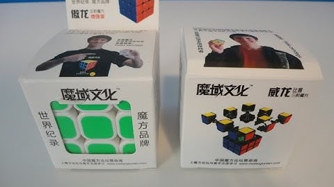 Moyu Weilong v1 and Aolong v2 Unboxing I Amazon.com