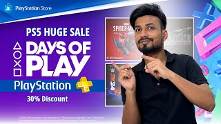 PlayStation Days of Play Huge Discount on Everything: PS PLUS Official Discount