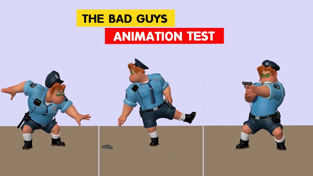 The Bad Guys | Animation Test | Kelly Vawter |@3DAnimationInternships -  YouTube