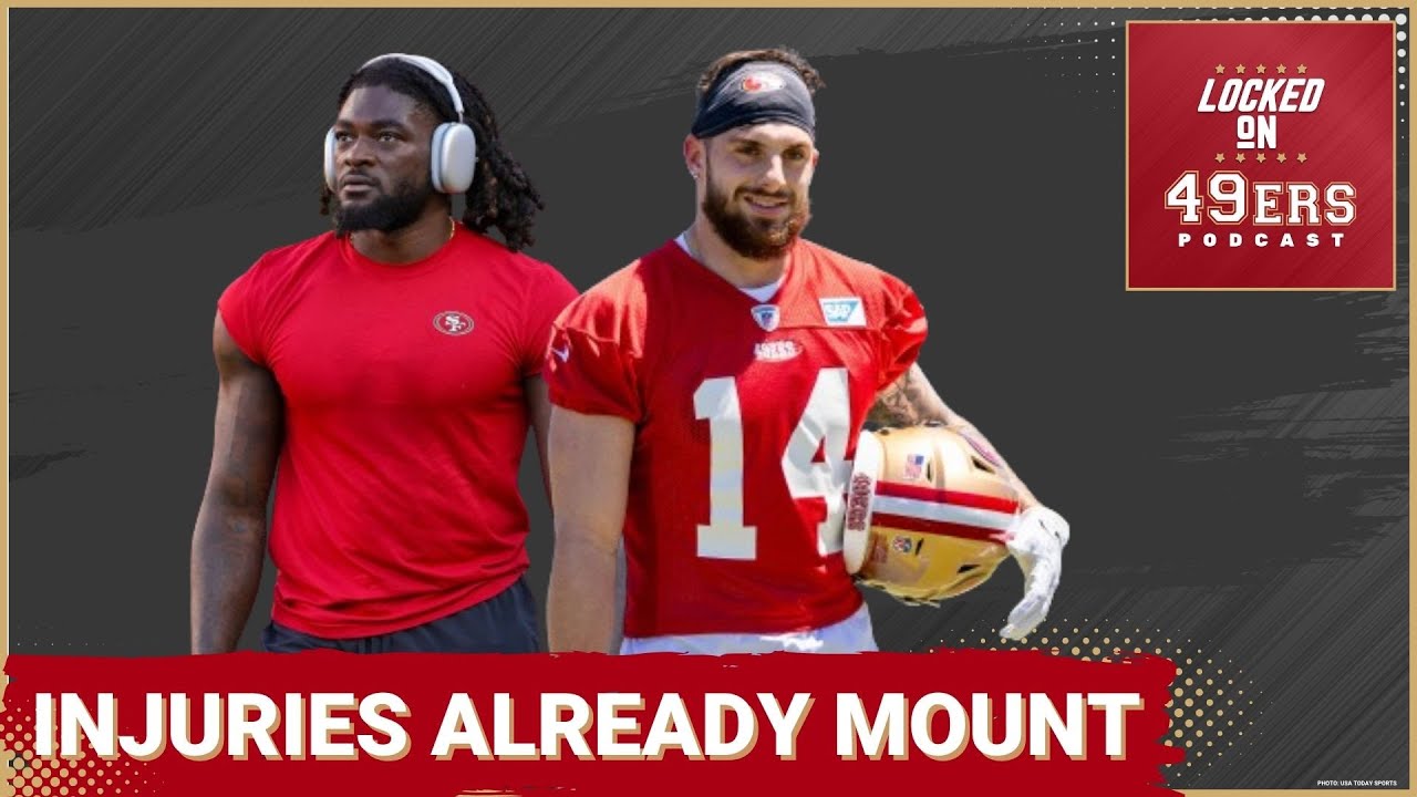 49ers Open Camp HURTING at WR as Ricky Pearsall Joins Brandon Aiyuk on PUP List