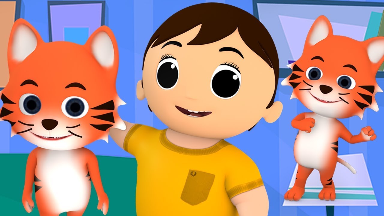म्याऊँ म्याऊँ - Meow Meow Billi Karti Hindi Rhymes for Kids | 3D Cartoon  Nursery Rhymes in Hindi - YouTube