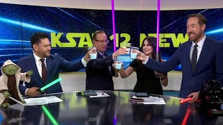 GMSA anchors try ‘Blue Milk’ ahead of ‘Star Wars Day’