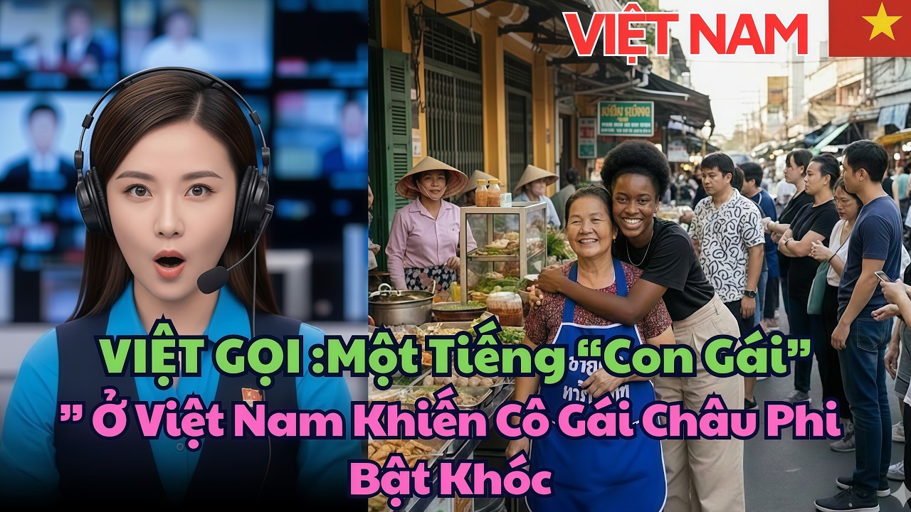 Một Tiếng “Con Gái” Ở Việt Nam Khiến Cô Gái Châu Phi Bật Khóc