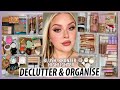 Declutter  loads of reorganising  blush bronzer  highlighter collection