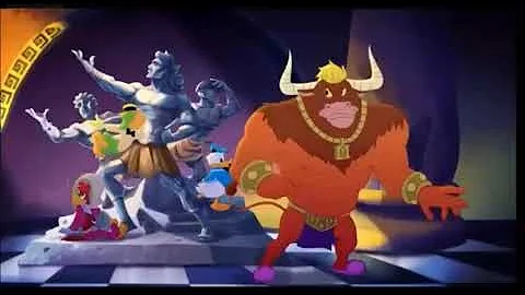 Three Caballeros Fantasia - Minotaur Chase!