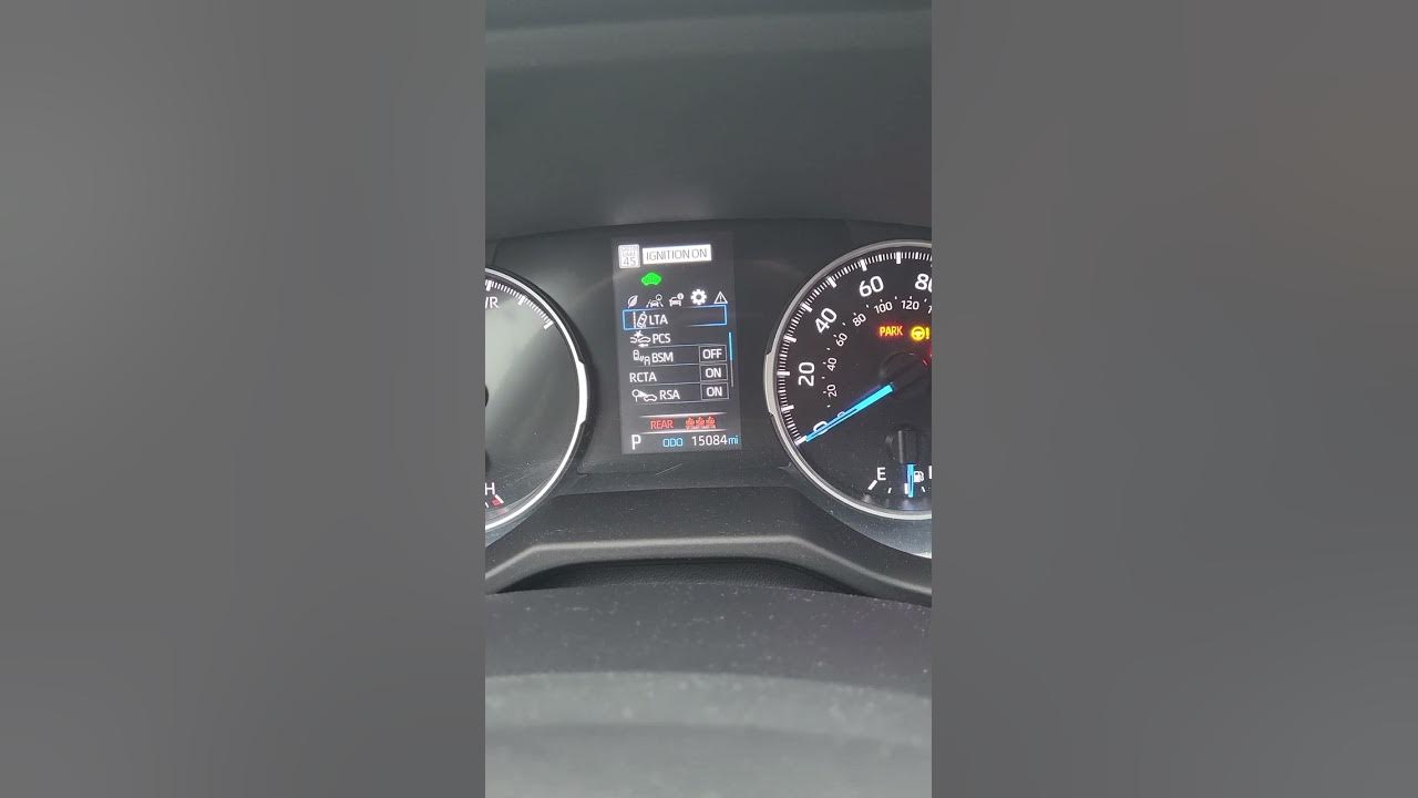 2022 Toyota RAV4 XLE Hybrid Tire Pressure Moniter Reset - YouTube