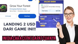 Bukti penarikan dari aplikasi Grow Your Forest !! Aplikasi penghasil saldo dana screenshot 4