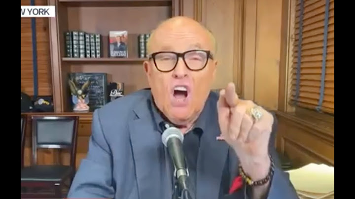 Rudy Giuliani loses his mind on air as feud ERUPTS with conservative host