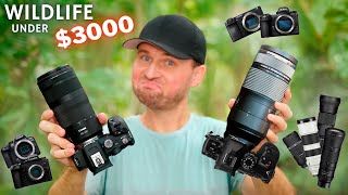 Best Budget Wildlife Camera \& Lens Kits UNDER $3000!