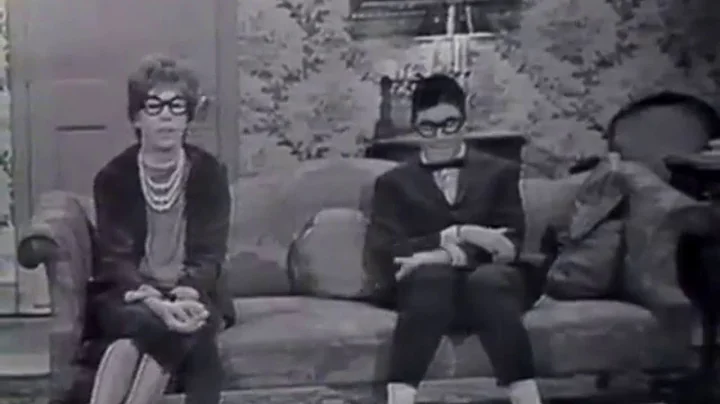 Jerry Lewis and Carol Burnett on The Garry Moore S...