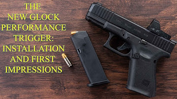 Installation and 1st Impressions of the NEW Glock Performance Trigger   4K